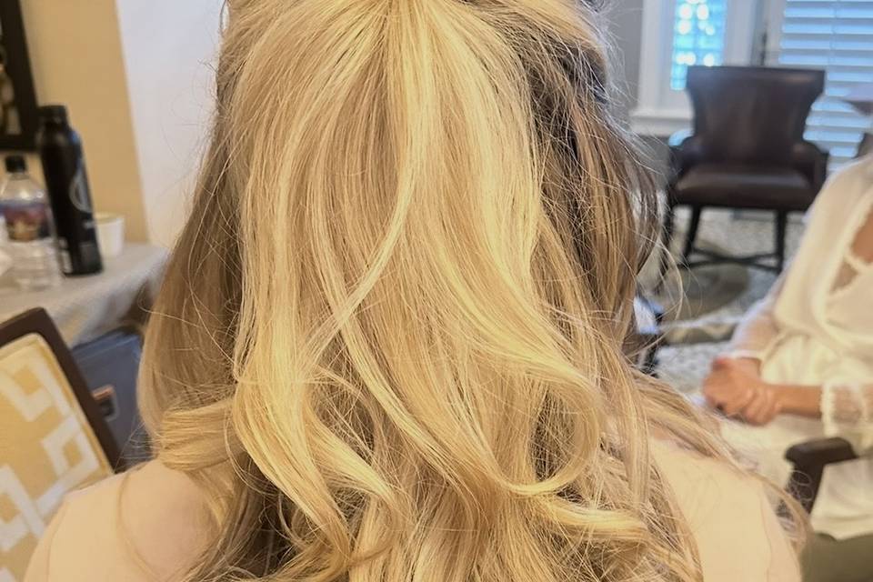 Half up