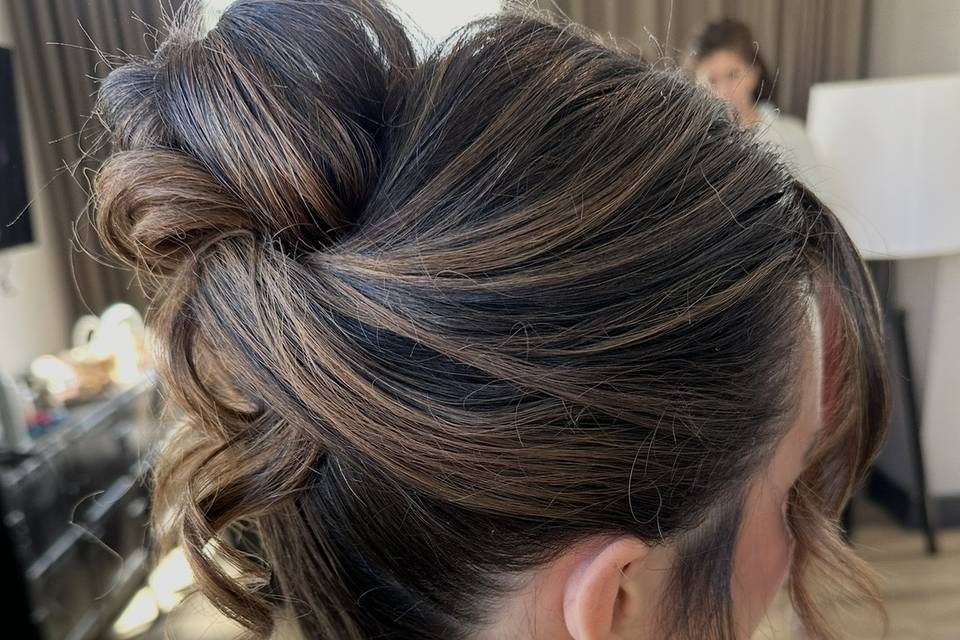 High bun