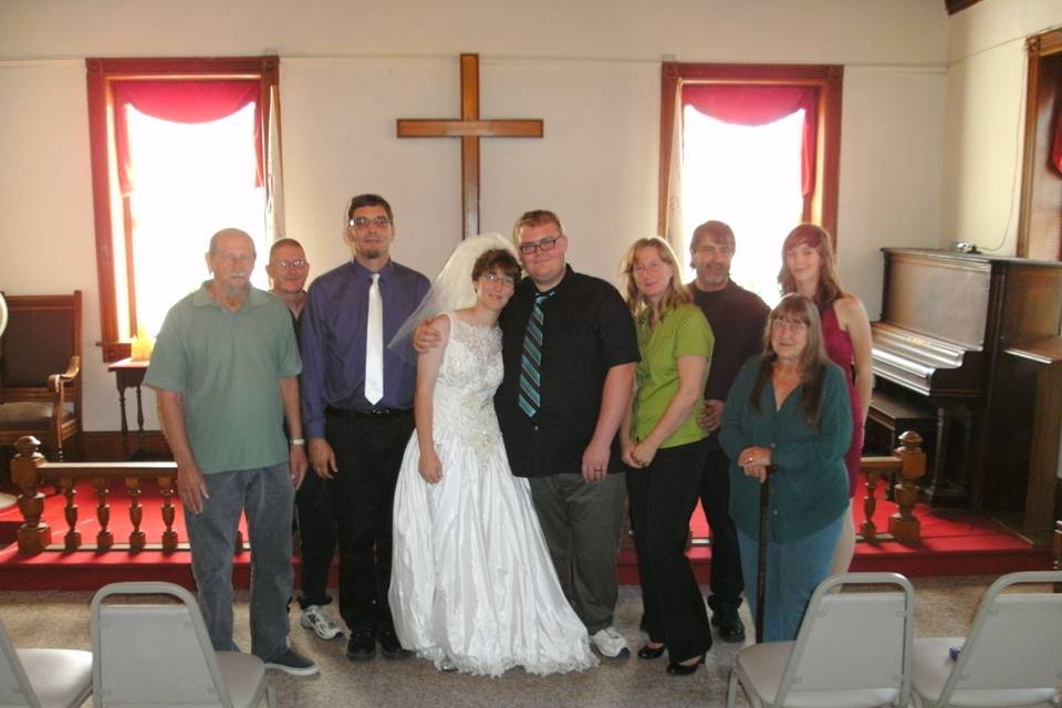 Wedding at my church