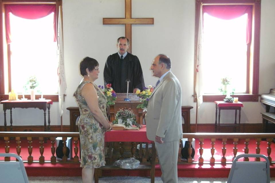 Wedding at my church