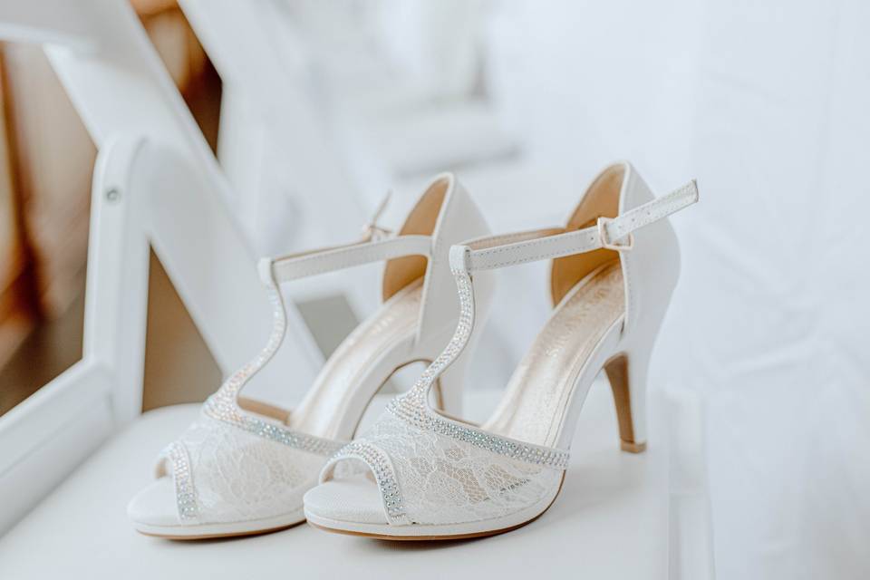 Brides high heels
