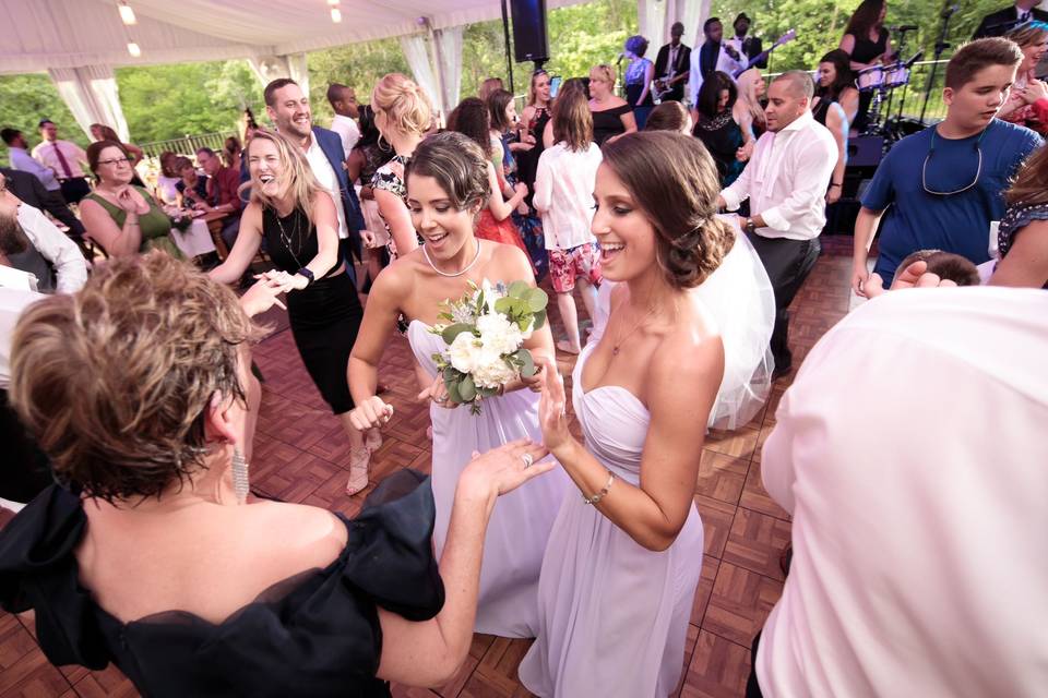 Bride on the dance floor