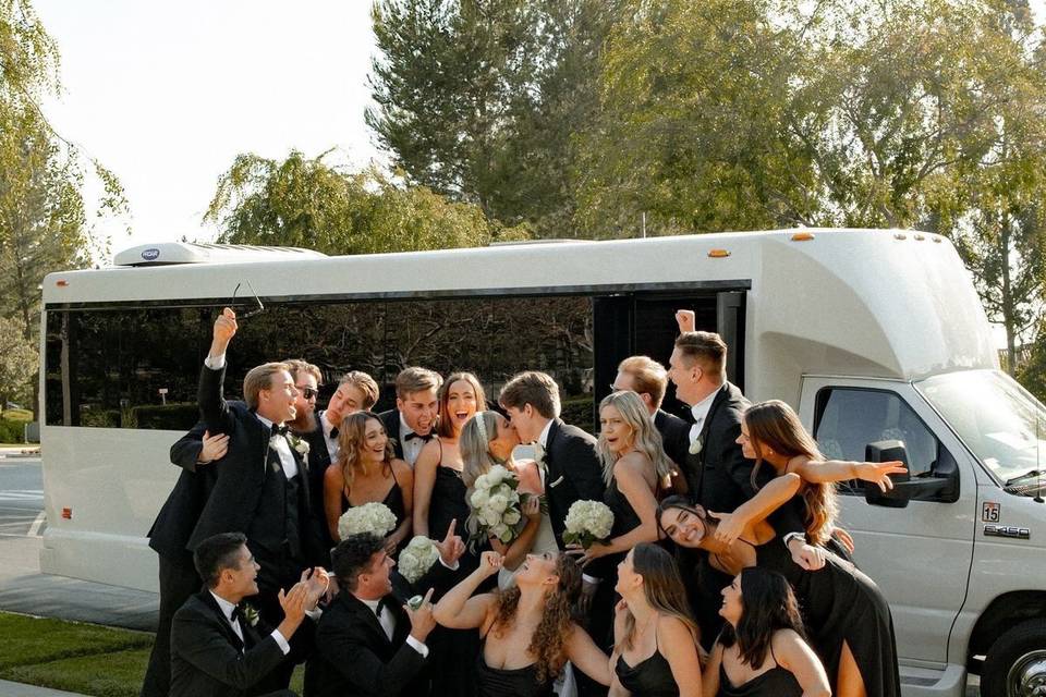 Wedding Party Bus