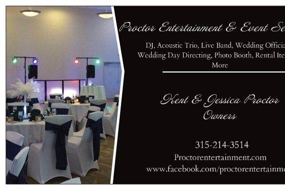 Proctor Entertainment & Event Services
