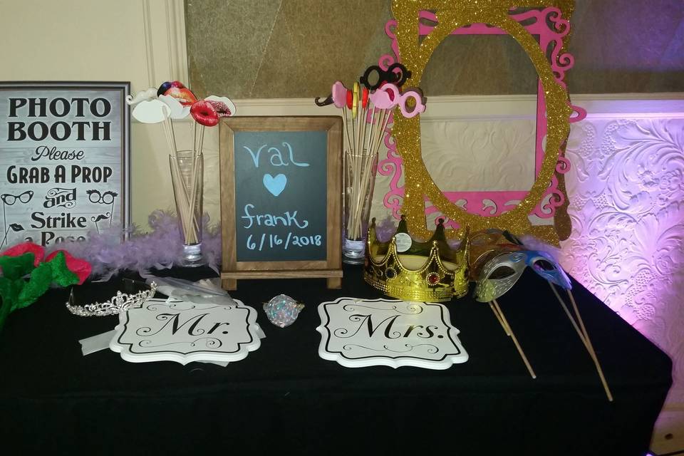 Props table