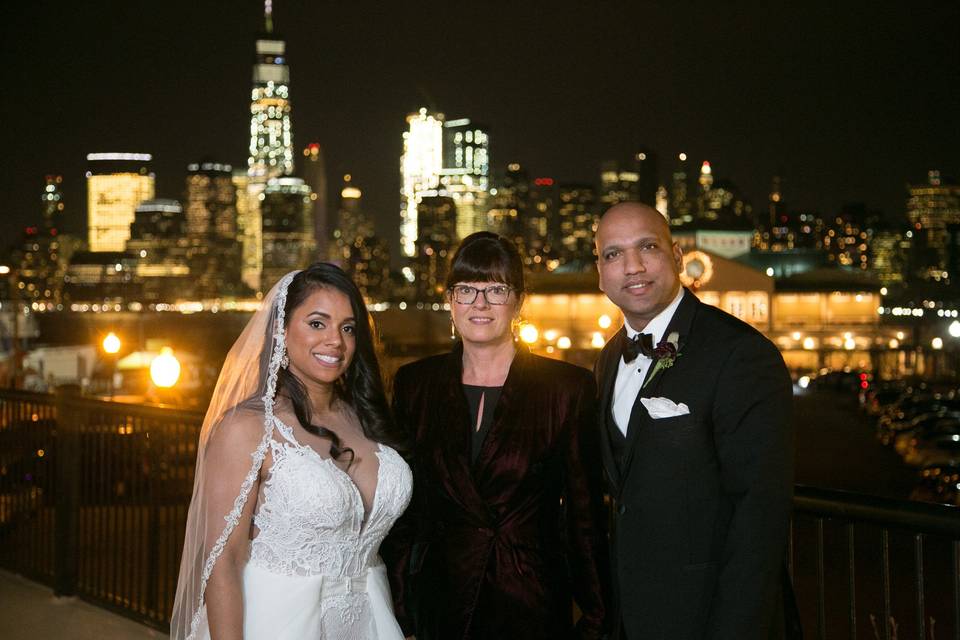 Evening wedding, Jersey City