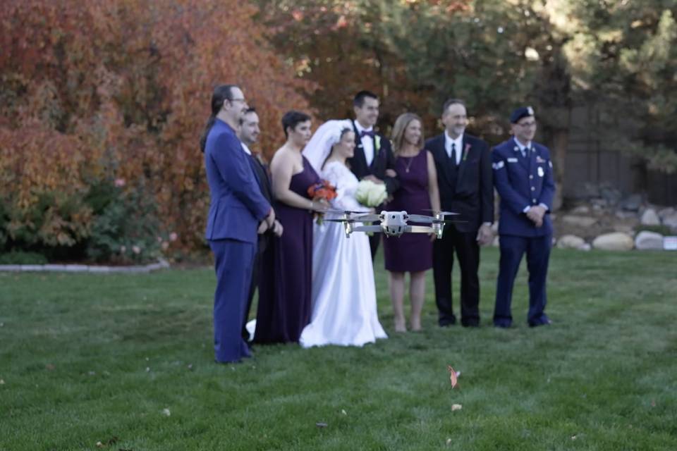 Drone and Wedding