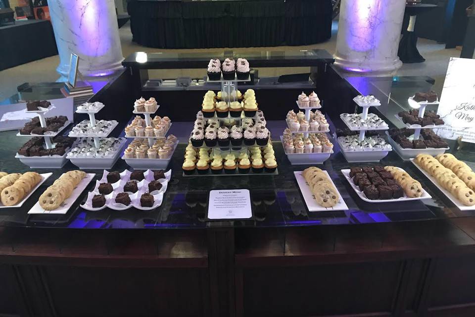 Historical Society of Milwaukee Wedding Dessert Buffet