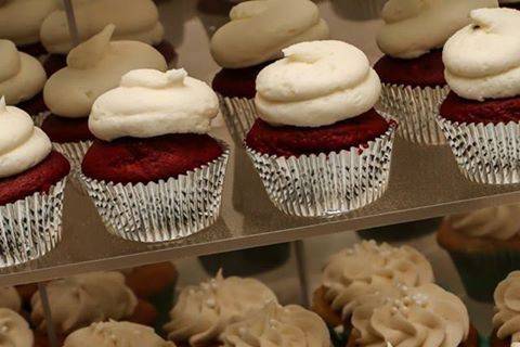 Wedding Cupcakes on DIsplay