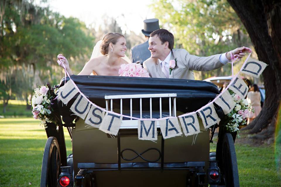 Just married