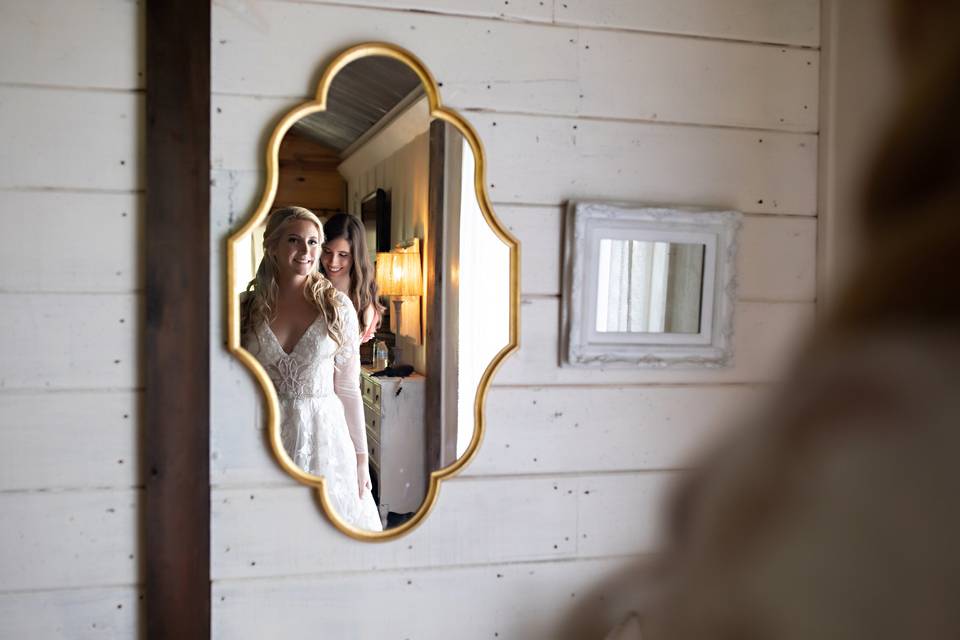 Bride Reflection