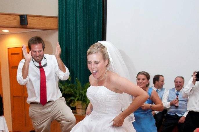 Bride on the dance floor