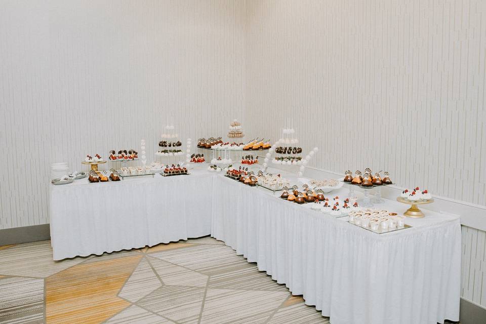 Dessert buffet