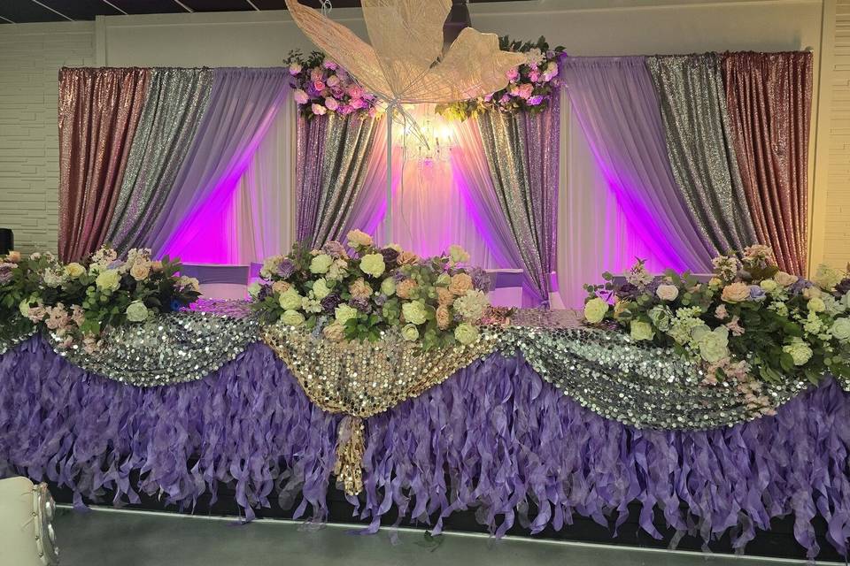 Purple decor