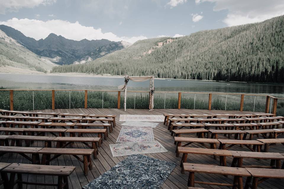 Ceremony site