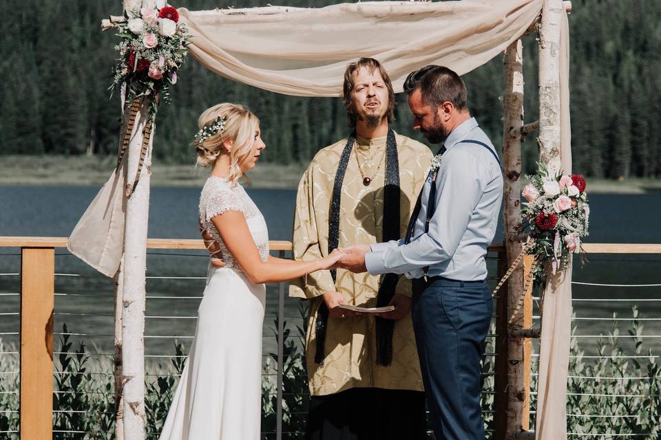 Exchanging vows