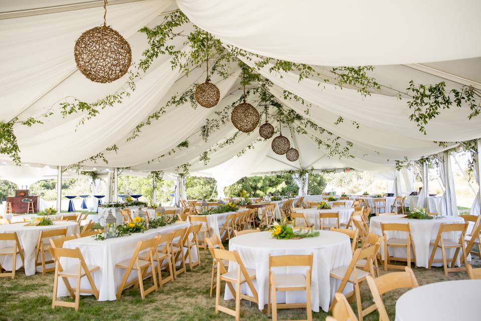 Tent reception