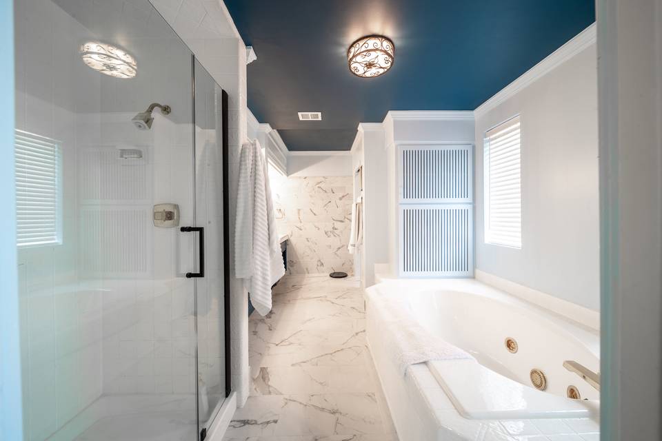 Master bathroom