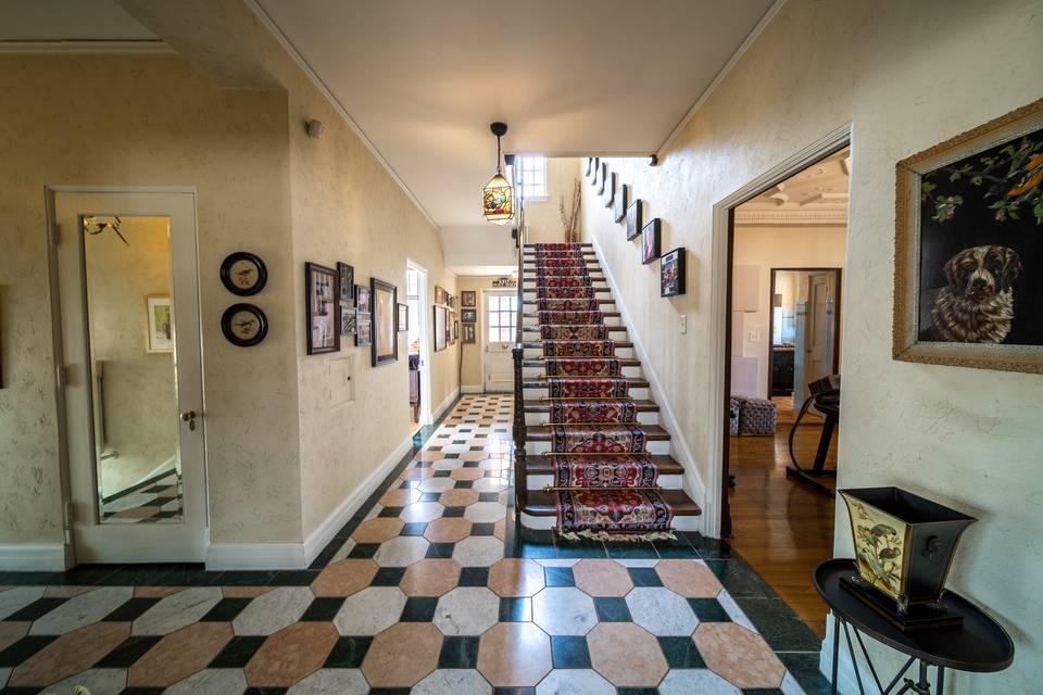 Italian floor and stairway