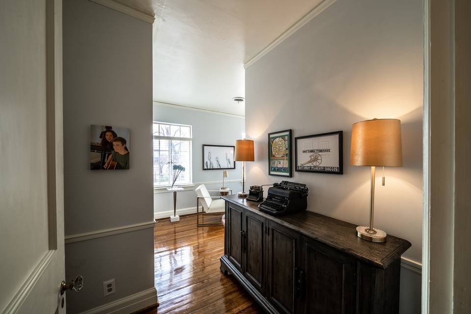 Entrance to songwriting room