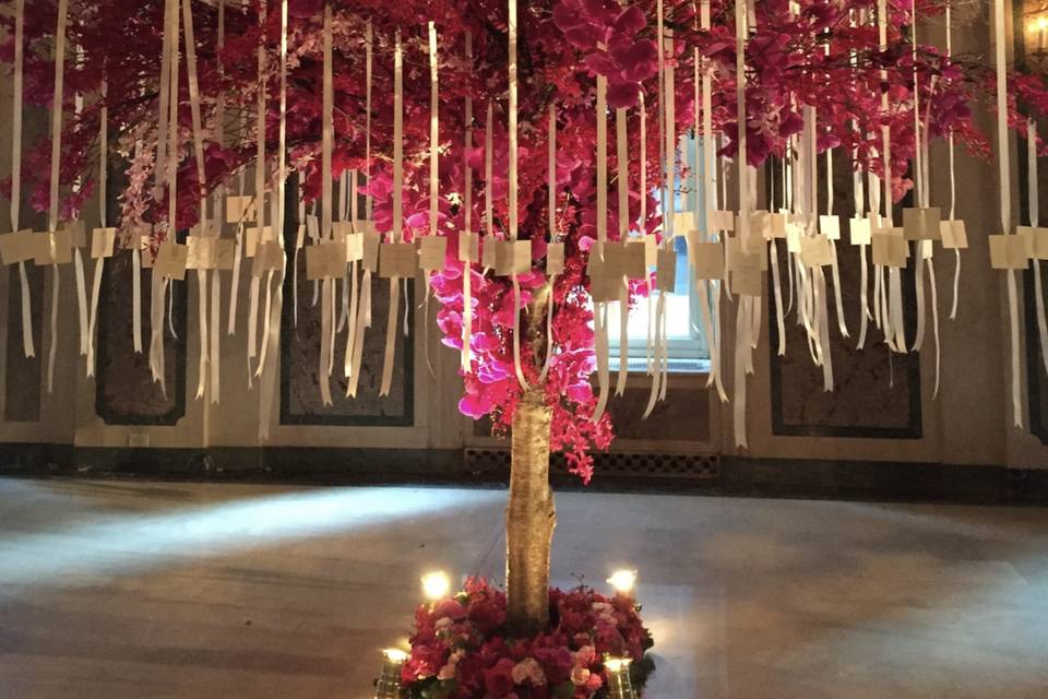 Orchids Place Cards Tree