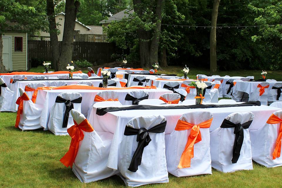 Outdoor reception