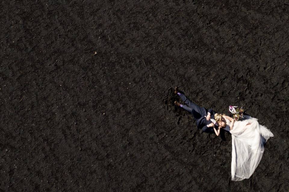 Iceland Wedding Drone