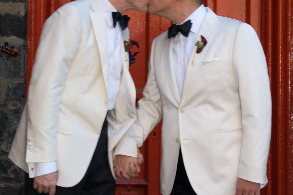 Same Sex Wedding in Chelsea Church,NYC,NY