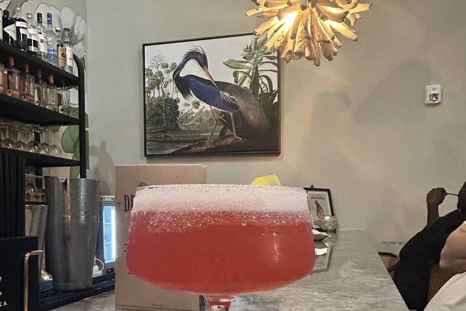 Handcrafted cocktail