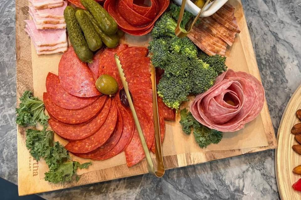 Charcuterie crafted in-house