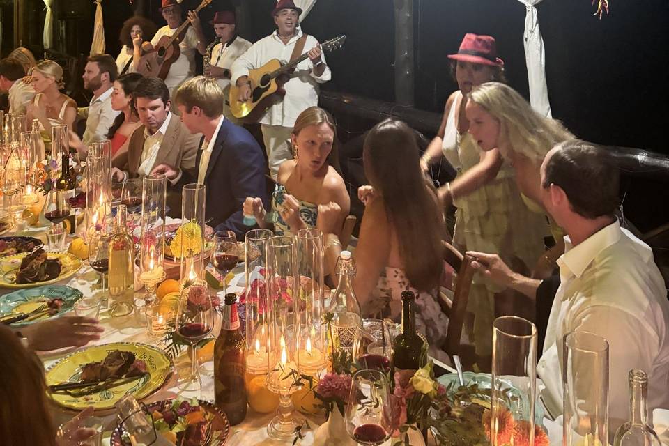 In to the dinner