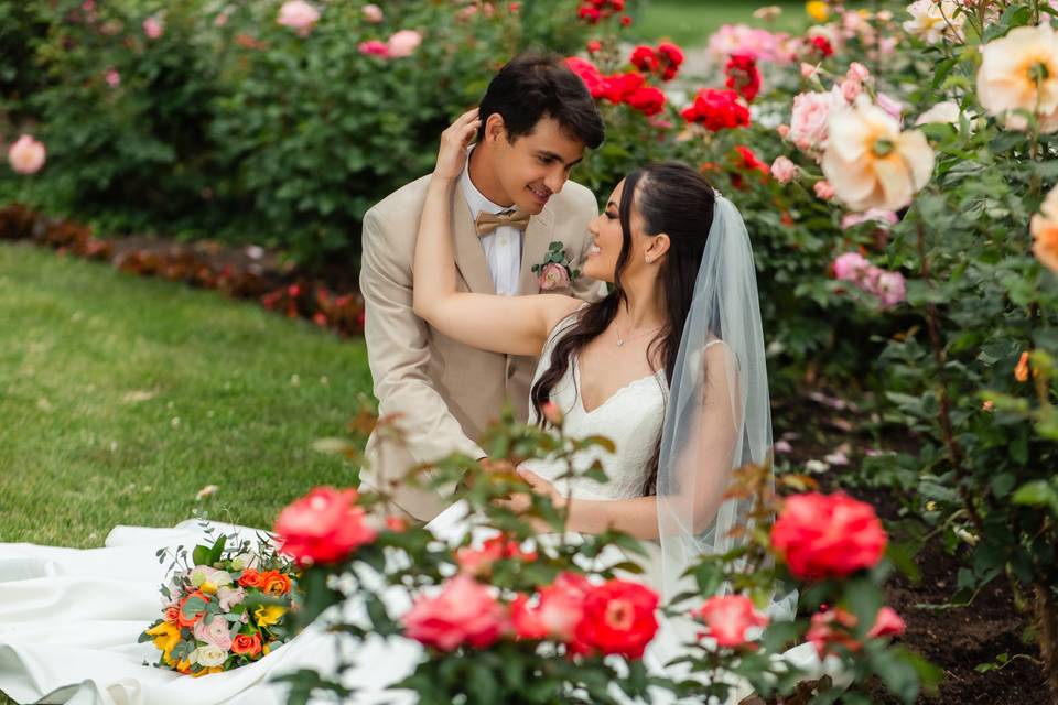 Bridal session