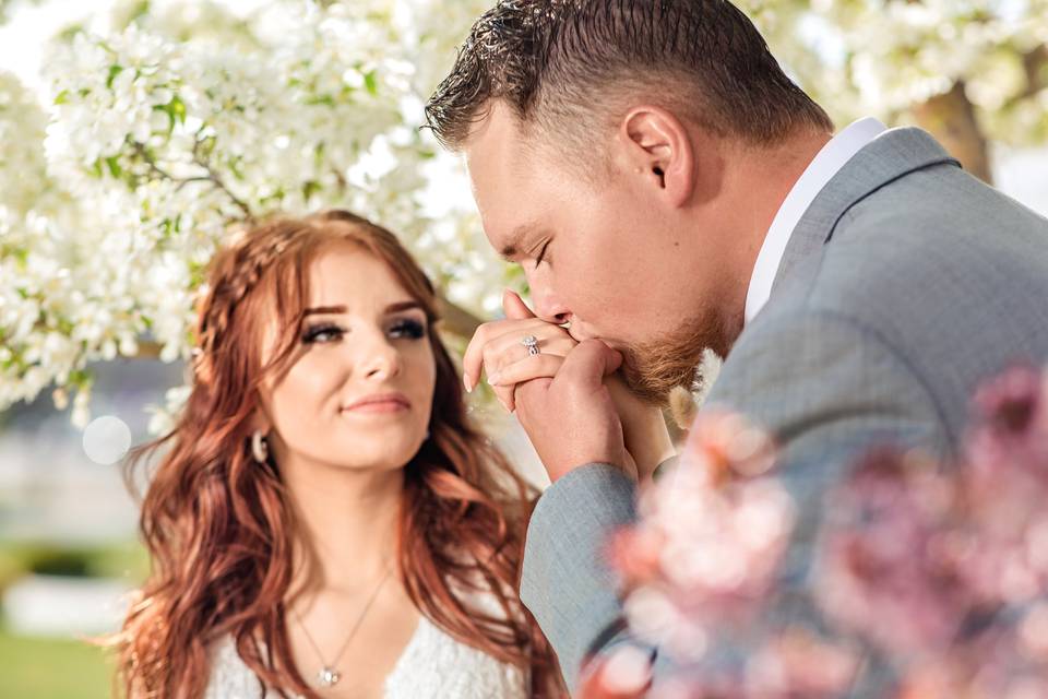 Bridal session