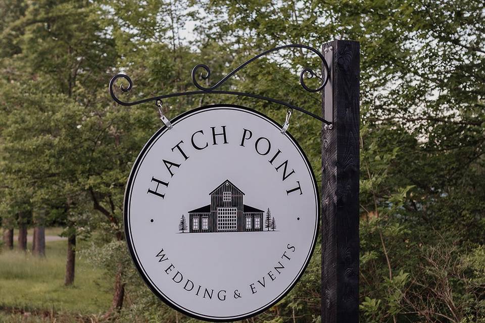 Hatch Point Sign