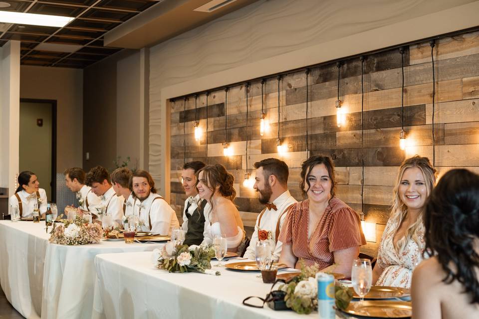 Fun Colorado Wedding Reception