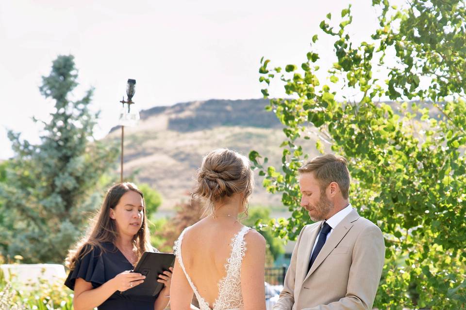 Bride Walking Down the Aisle