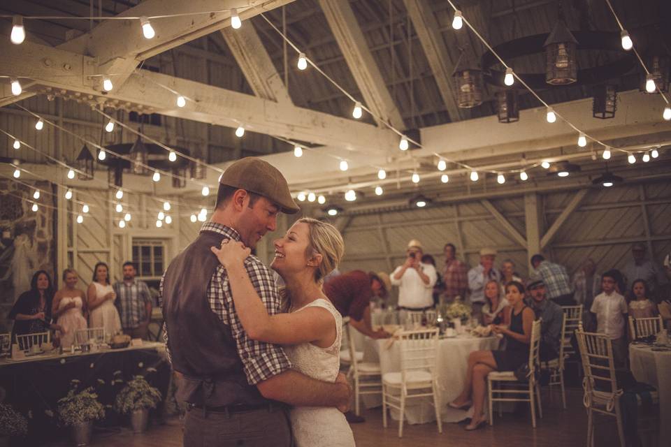 Dancing in the barn