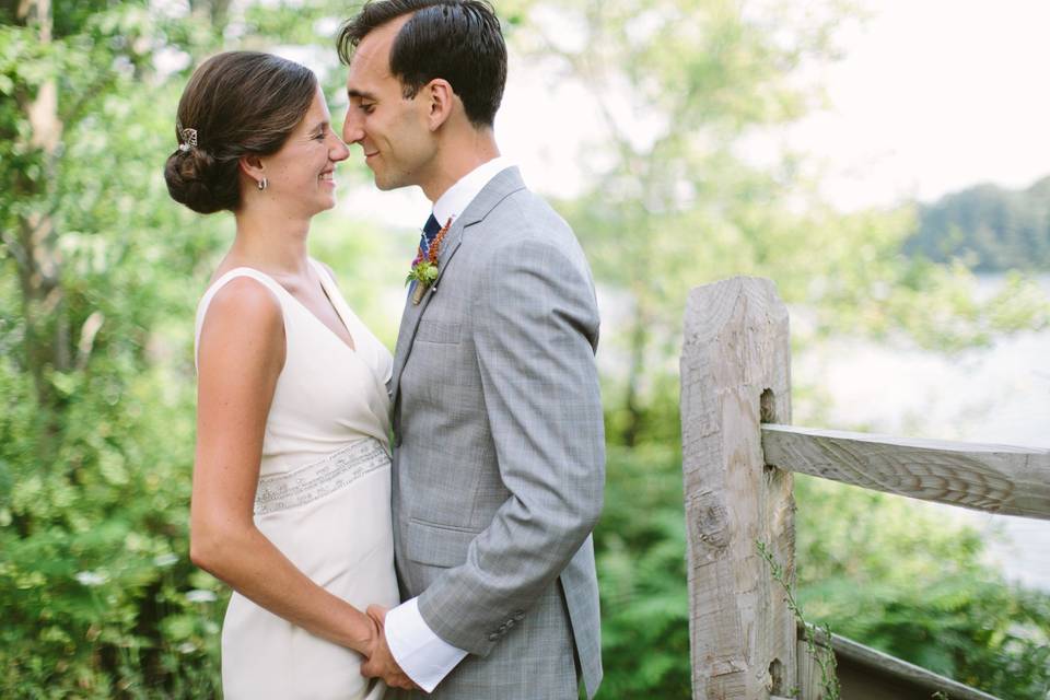 Bride and groom