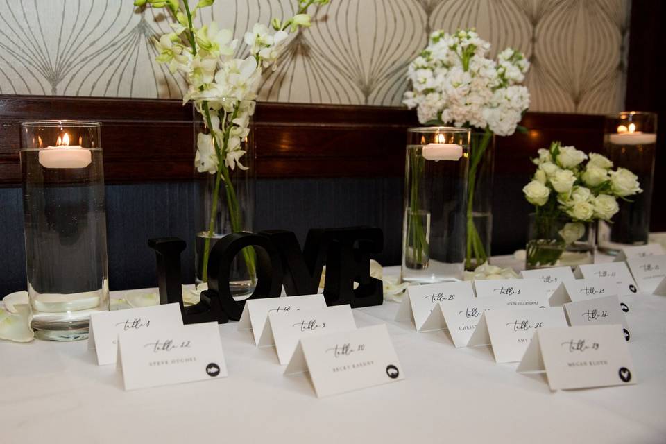 Placecard Table