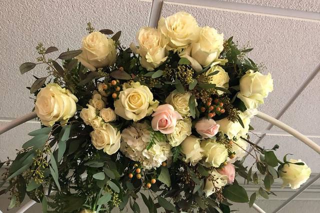 Ceremony floral decor
