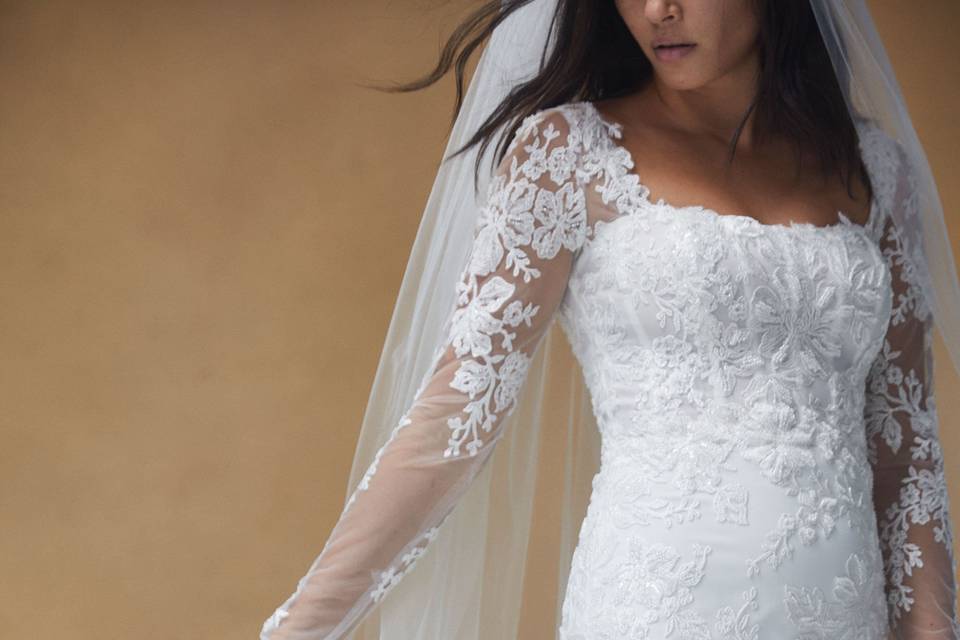 Lace veil