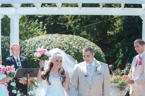 They are now married