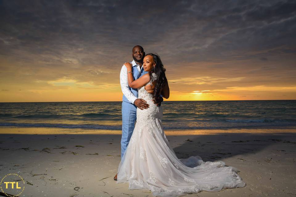 Beach Wedding in Clearwater