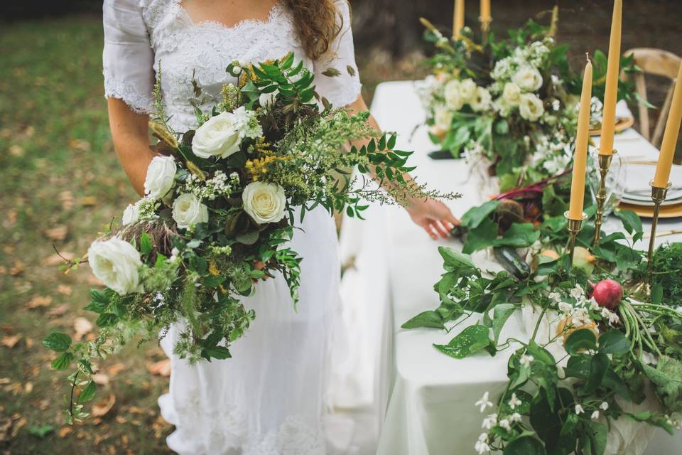 Late Summer Bridal Bouquet