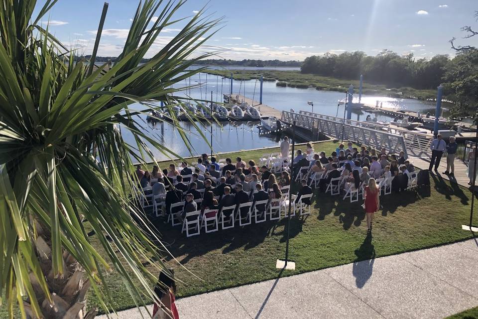 Outdoor ceremony