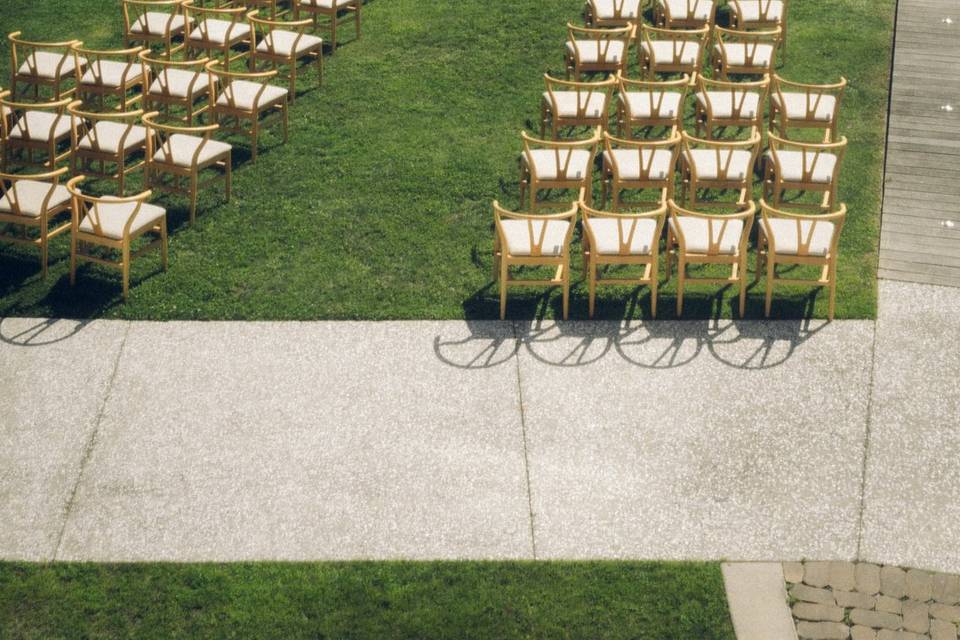 Outside Wedding Ceremony
