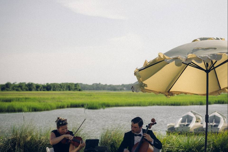 Outside Wedding Ceremony