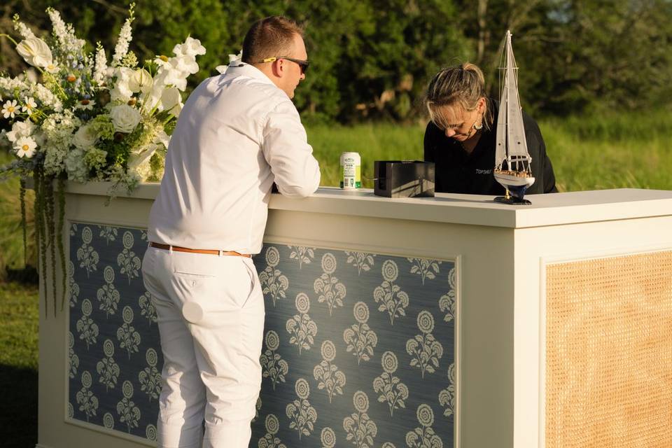 Outside Wedding Ceremony