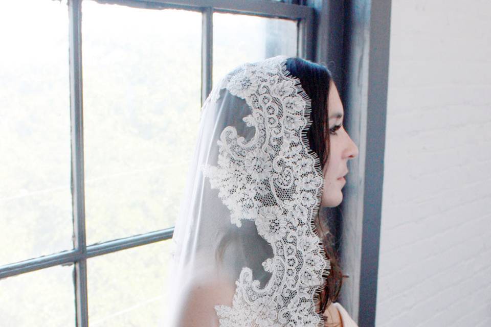 Authentic Spanish Mantilla Bridal Veils