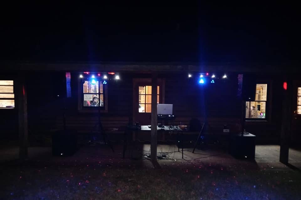 Outdoor setup